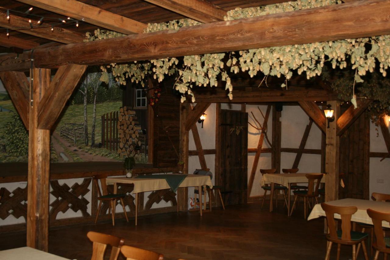 Landhotel "Lichte Aue" Lichtenau Stutzengrun Eksteriør billede